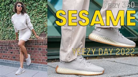 yeezy sesame outfits